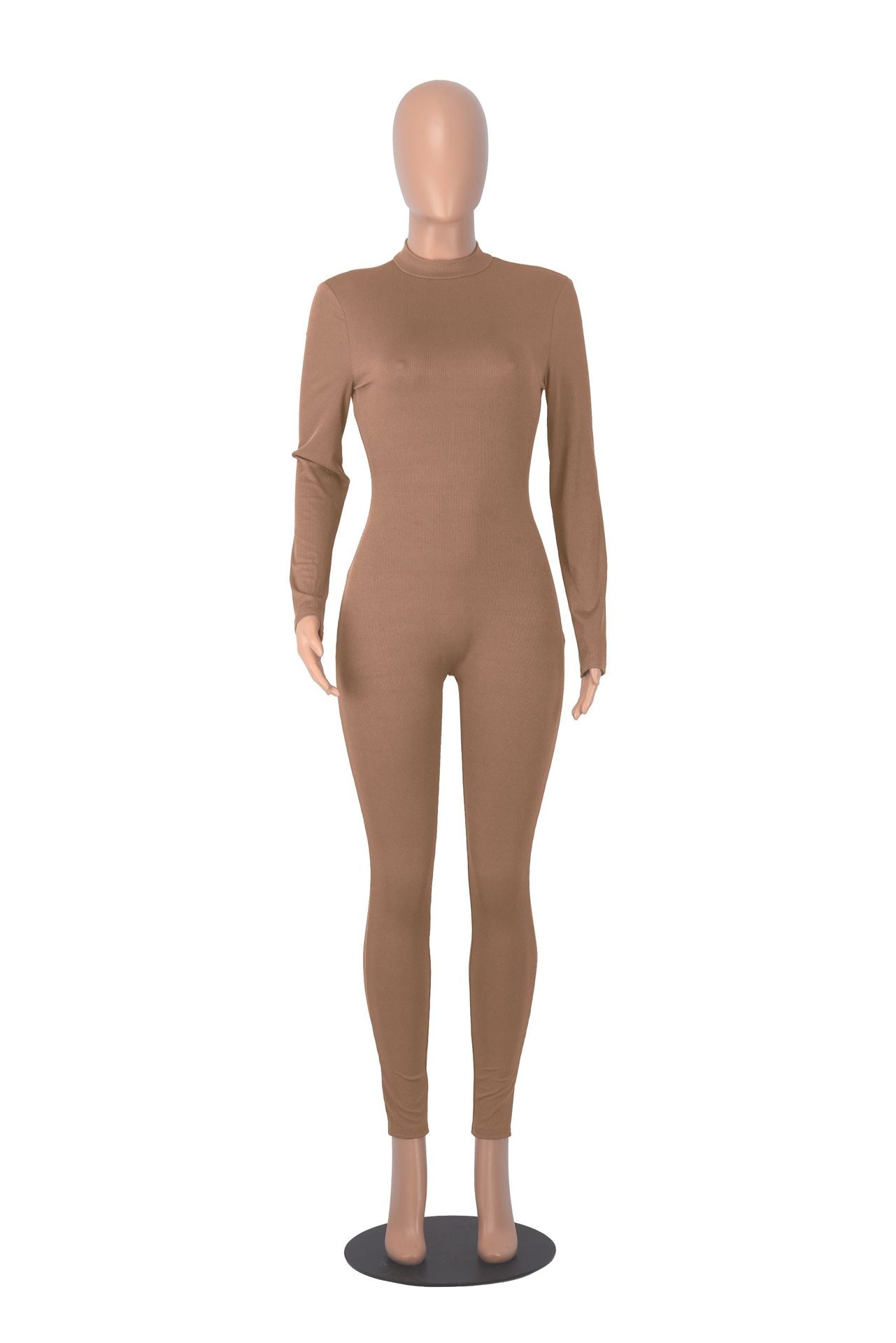 Autumn Ribbed Zip Jumpsuit 15