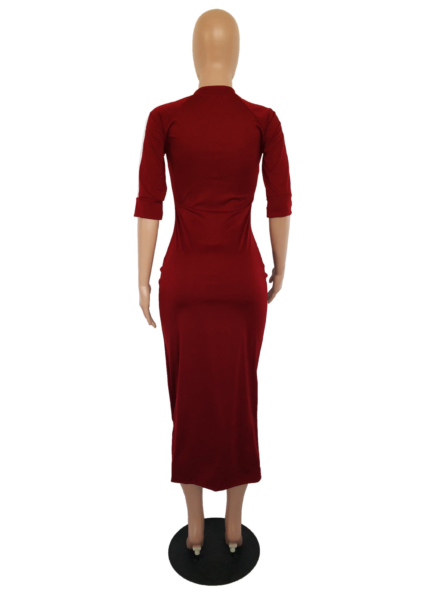 Women white striped dress 19