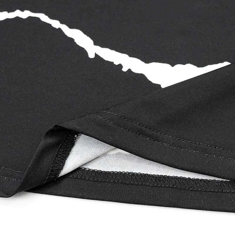 Summer Plus Size Women Stripe Print Sexy V-Neck Suspender Maxi Dress 10