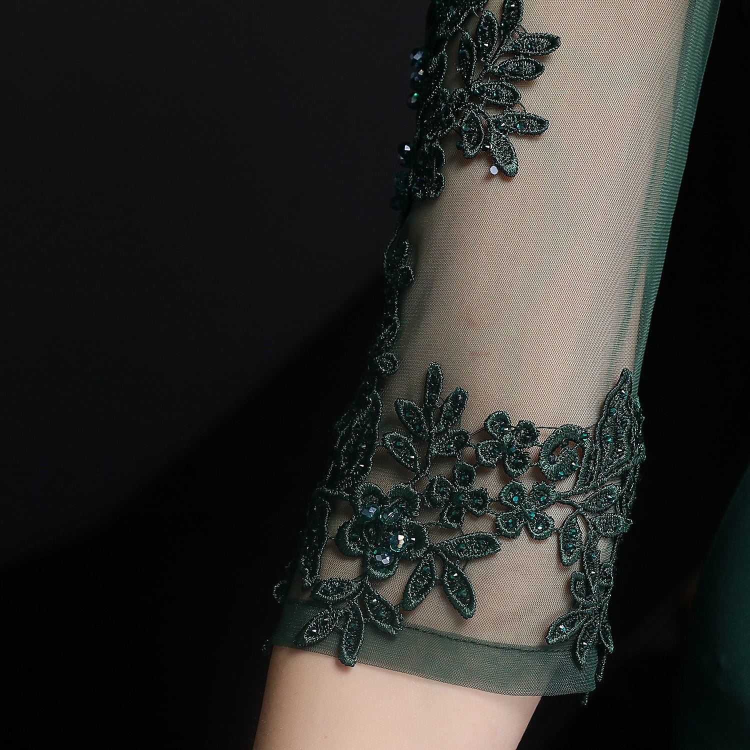 Summer Half Sleeve Mermaid Evening Dress 35