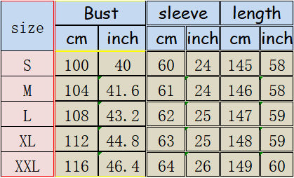 Fashion Painted And Printed V-Neck Long-Sleeved Long Swing Dress Maxi Dress 11