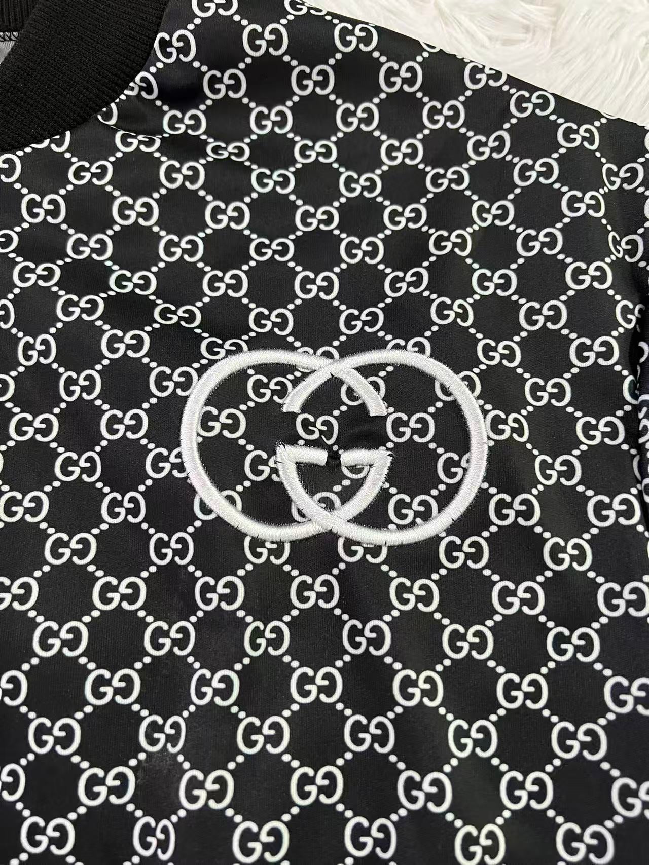 Women Printed Embroidered Ribbed Long-Sleeved Zippered Jacket 11