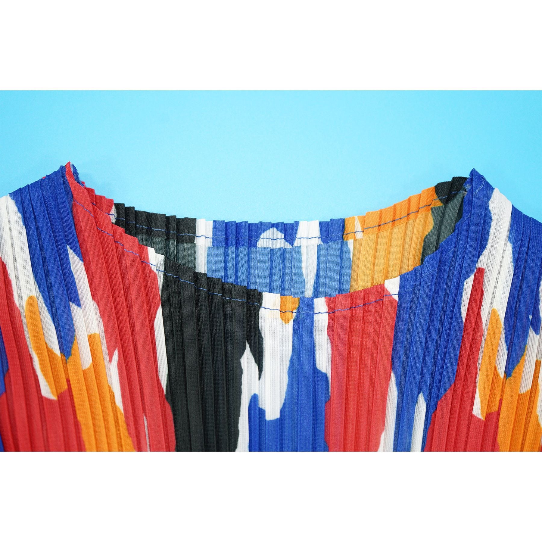 Fashionable Women's Puff Short-Sleeved Printed Dress 12