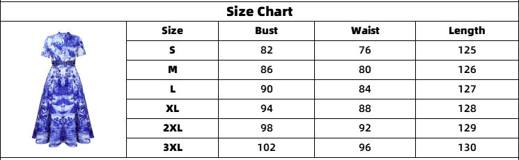 Plus Size Summer Women Printed Short Sleeve Dress 20