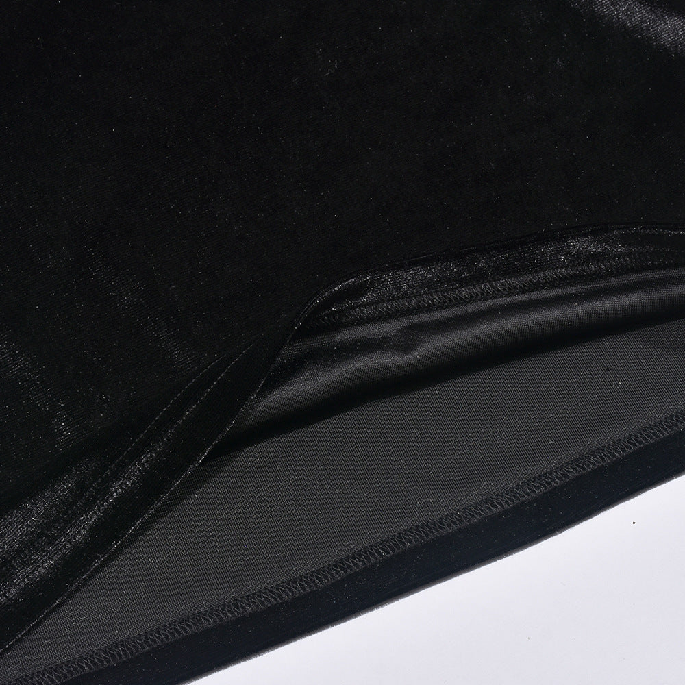 Women Summer Contrast Color V Neck Suspender Dress 25