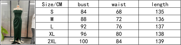 Women's Chic & Stylish Strapless Feather Party Dress 3