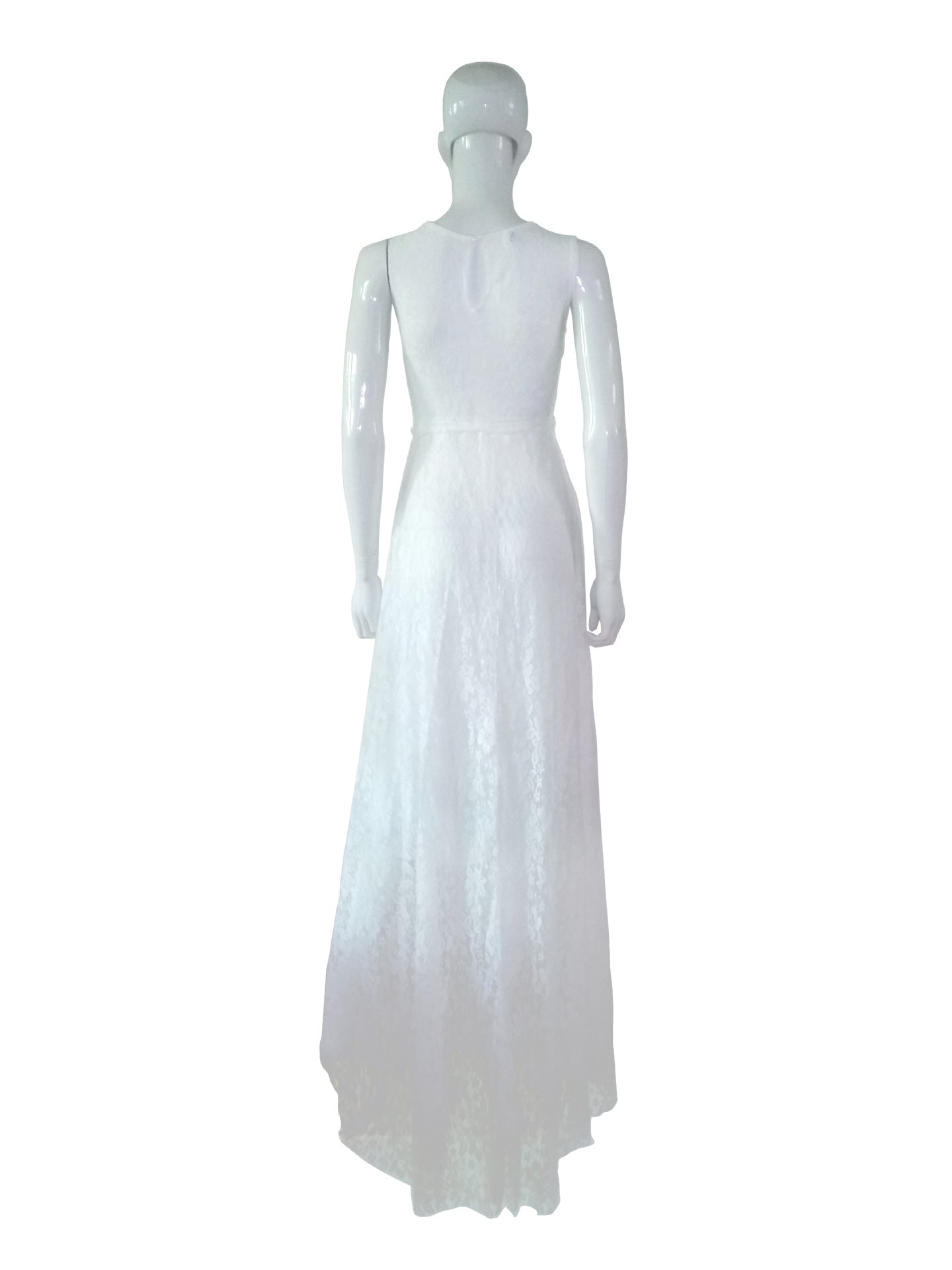 Women Summer Sleeveless Asymmetric Tuxedo Dress 16