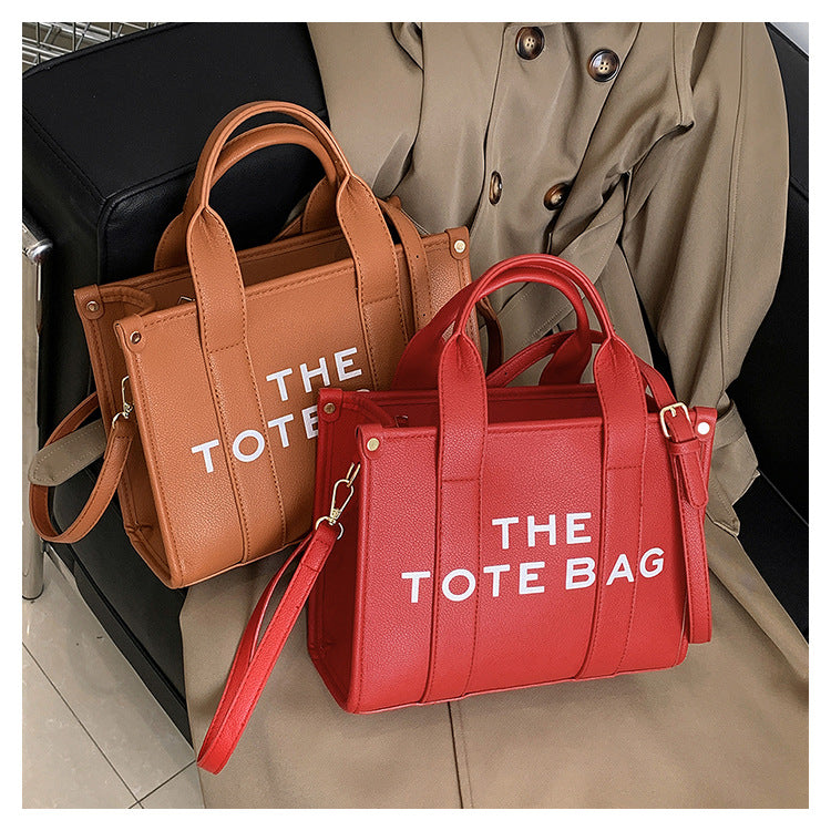 Women Printed Simple Letter Hand Shoulder Crossbody Bag 28