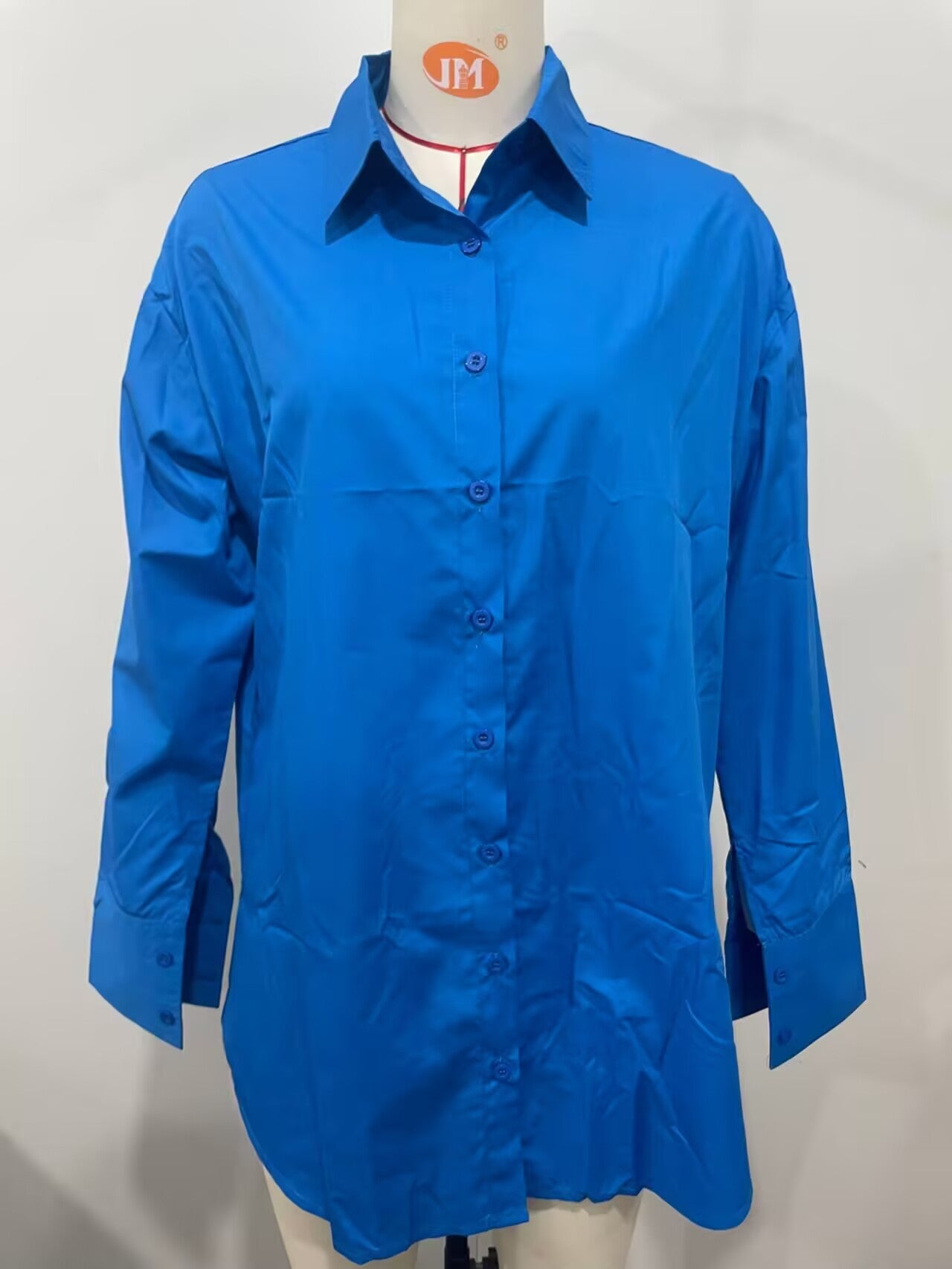 Women Solid Shirt Dress 9