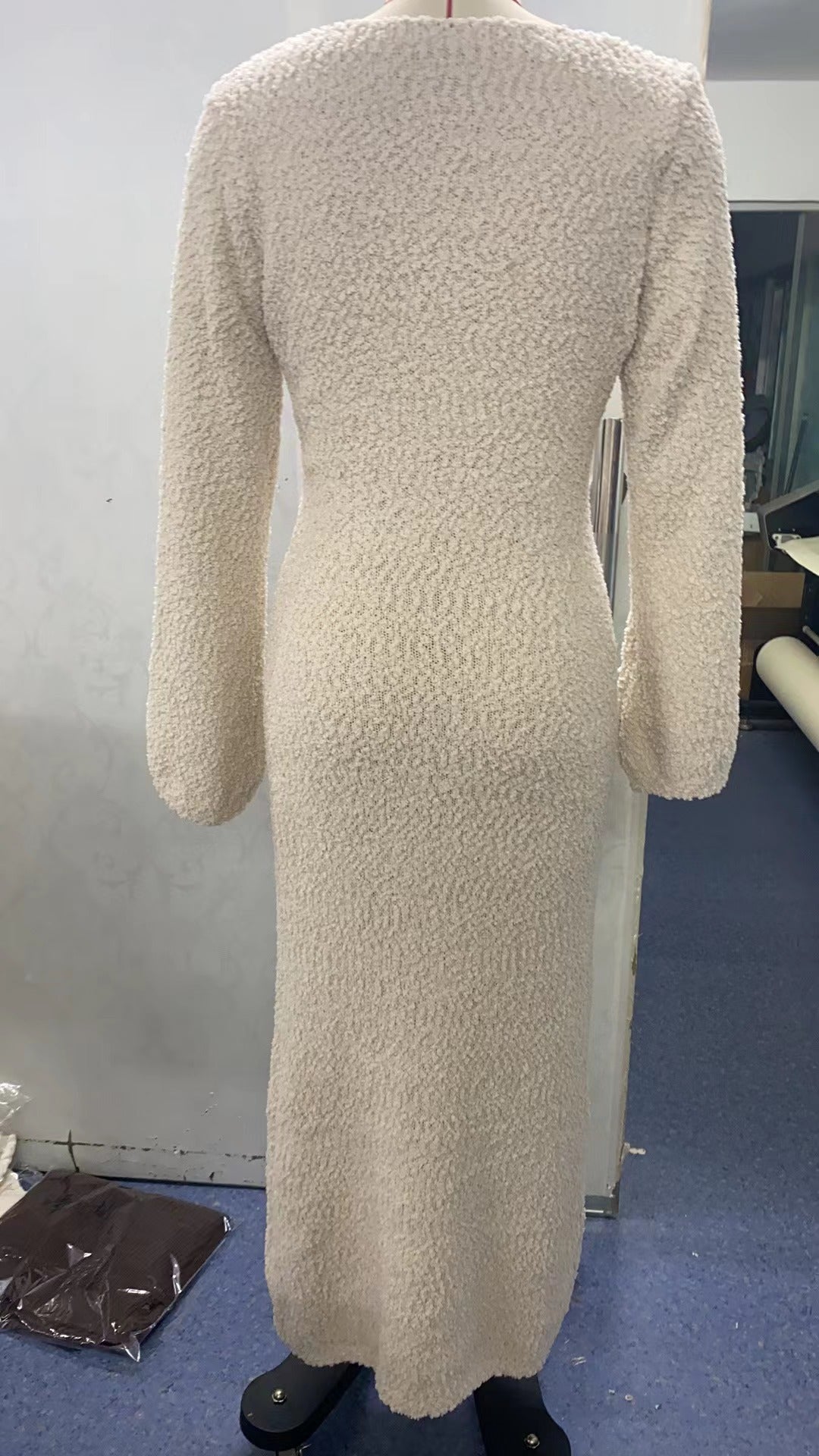 Women's Autumn Casual Long Sweater Dress 8