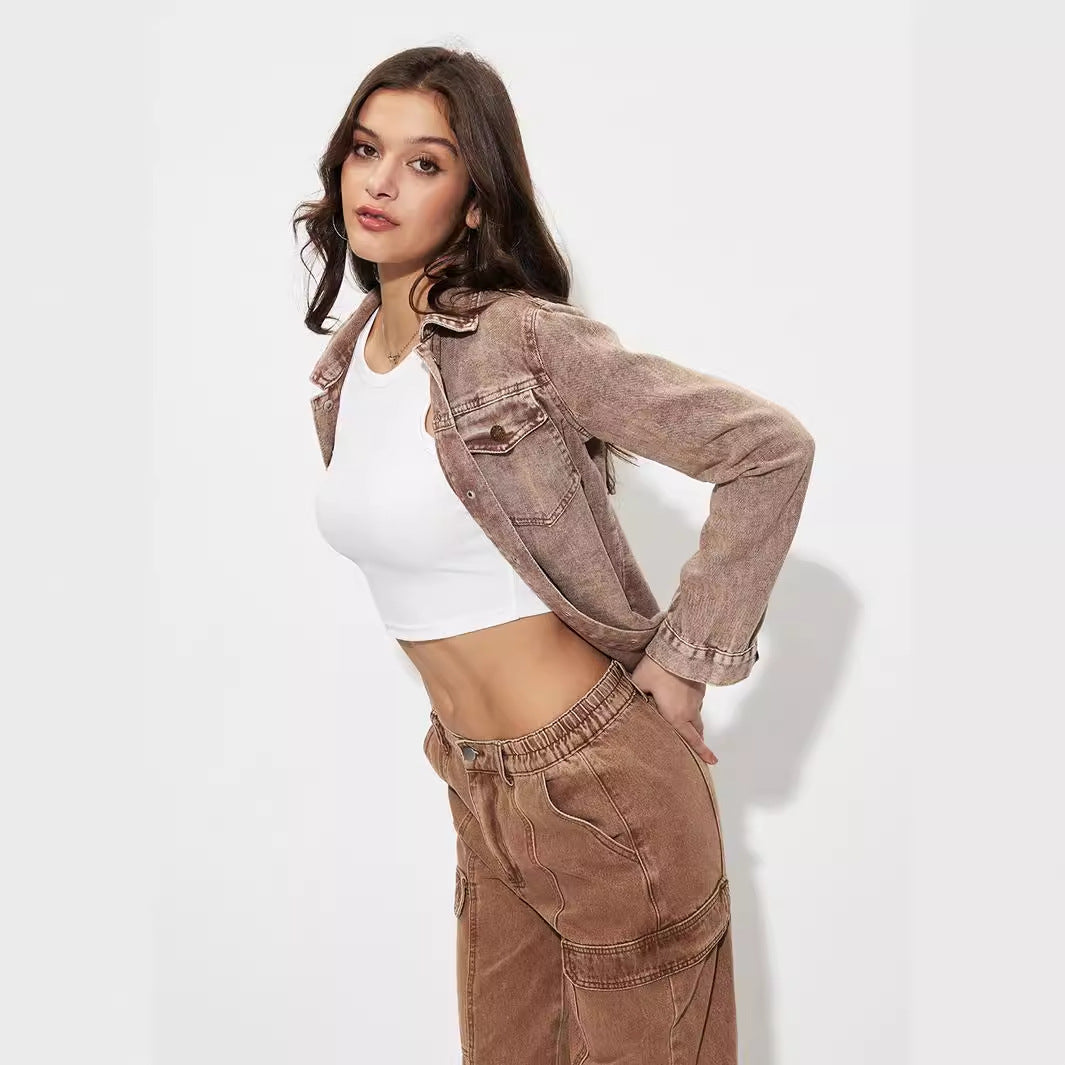 Women's Fashion Loose Denim Jacket