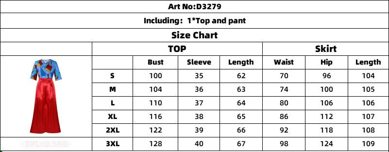 Women's Printed Short Sleeve Shirt Casual Loose Wide Leg Pants African Two-Piece Suit 8