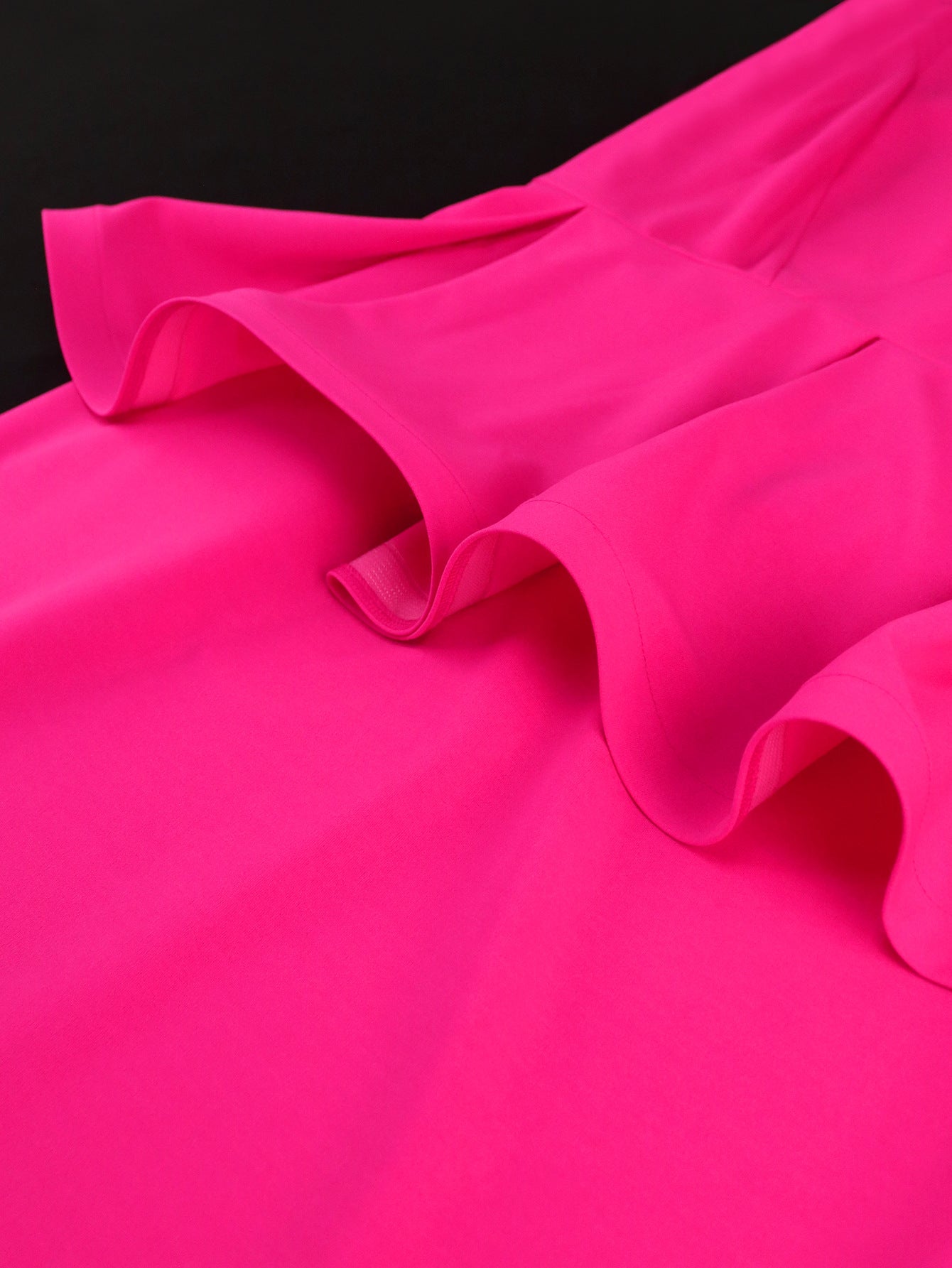 Women V-neck Lantern Sleeve Embroidered Dress 11