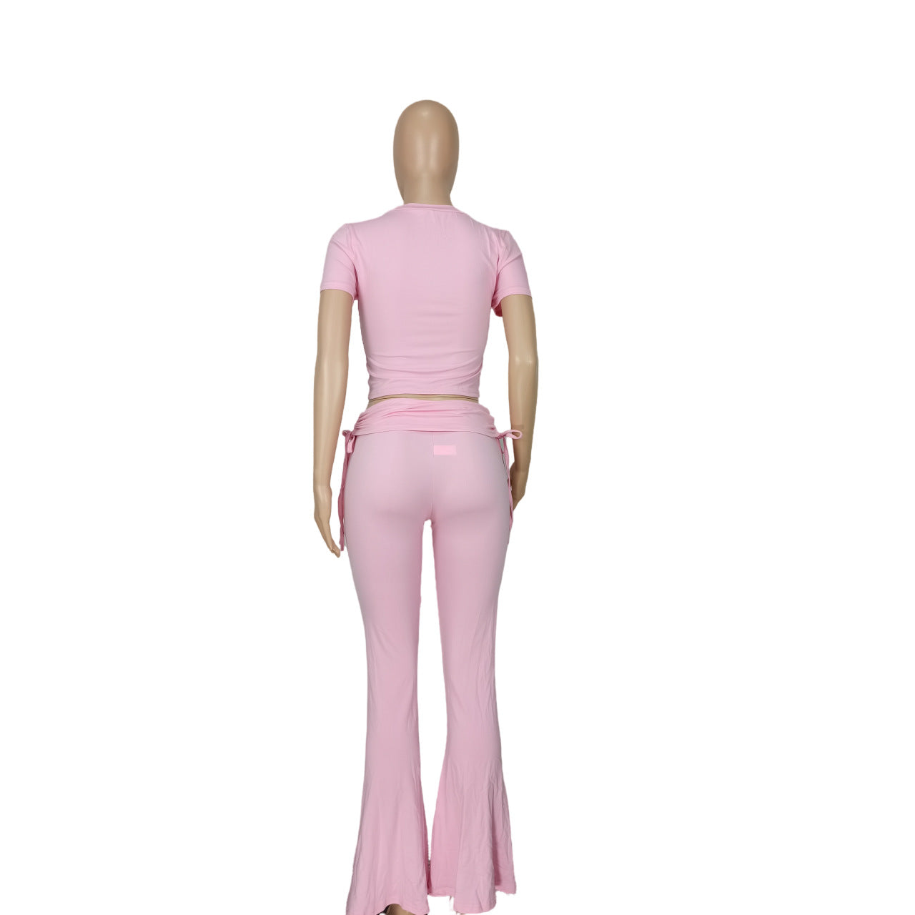 Women short-sleeved Top And Pant two-piece set 14