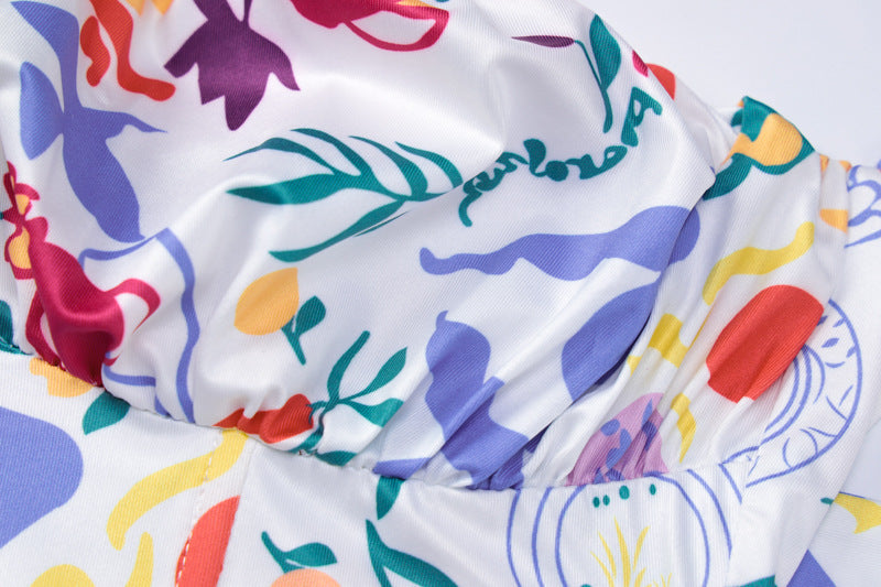 Womens wear Wrap Bust Off Shoulder Halter Neck Low Back Dress Slim Waist Bodycon Slim Printed Maxi Dress 13