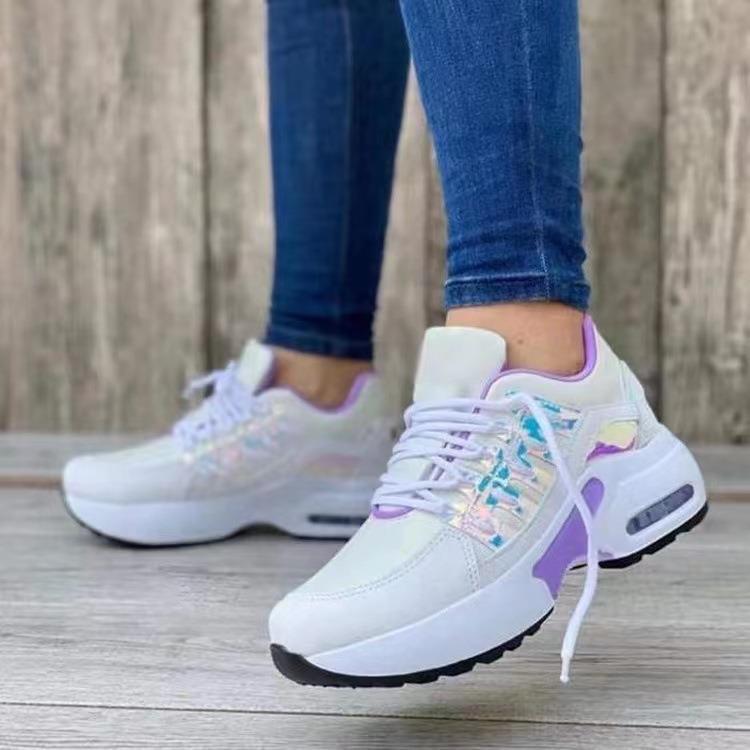 Women lace-up mesh Sports shoes 15