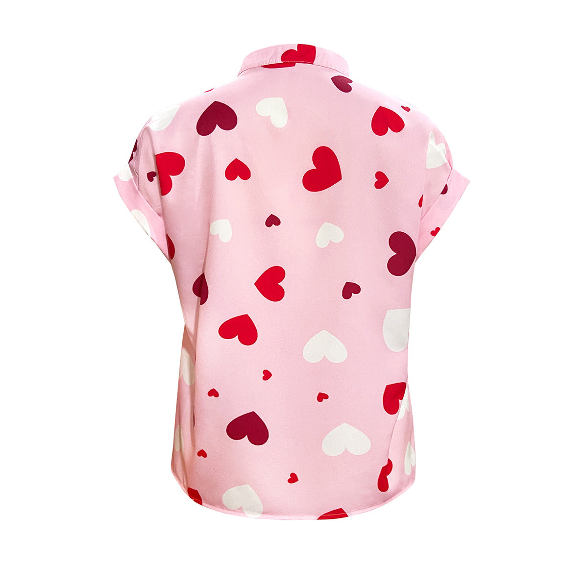 Women Heart Print Shirt 15