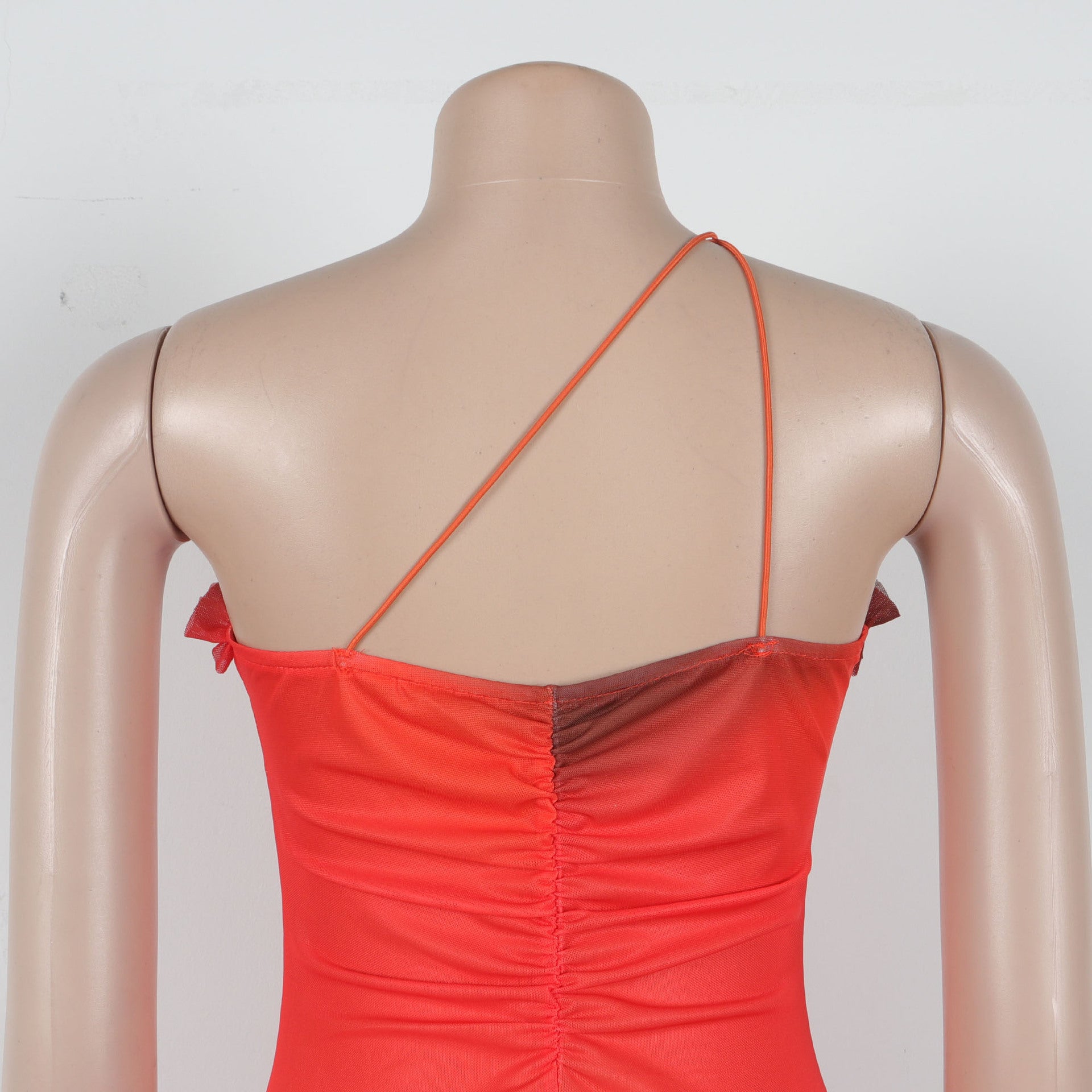 Women's Strap Hollow Lace Slit Dress 12