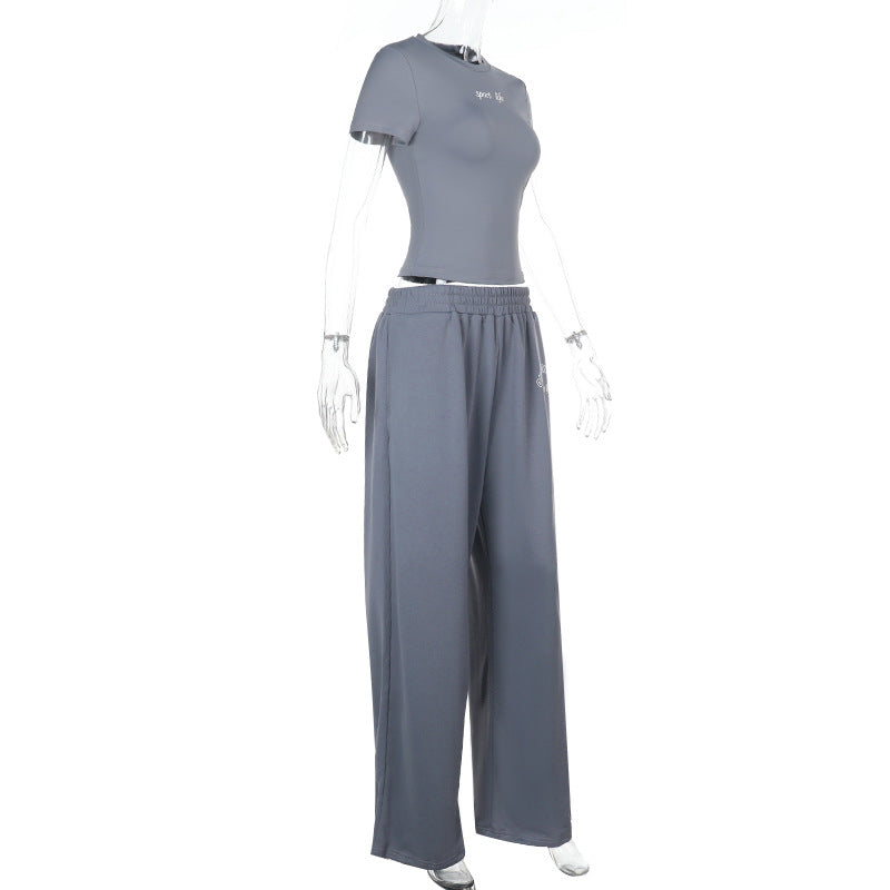 Women Casual Vest Pants Two Piece Set 9