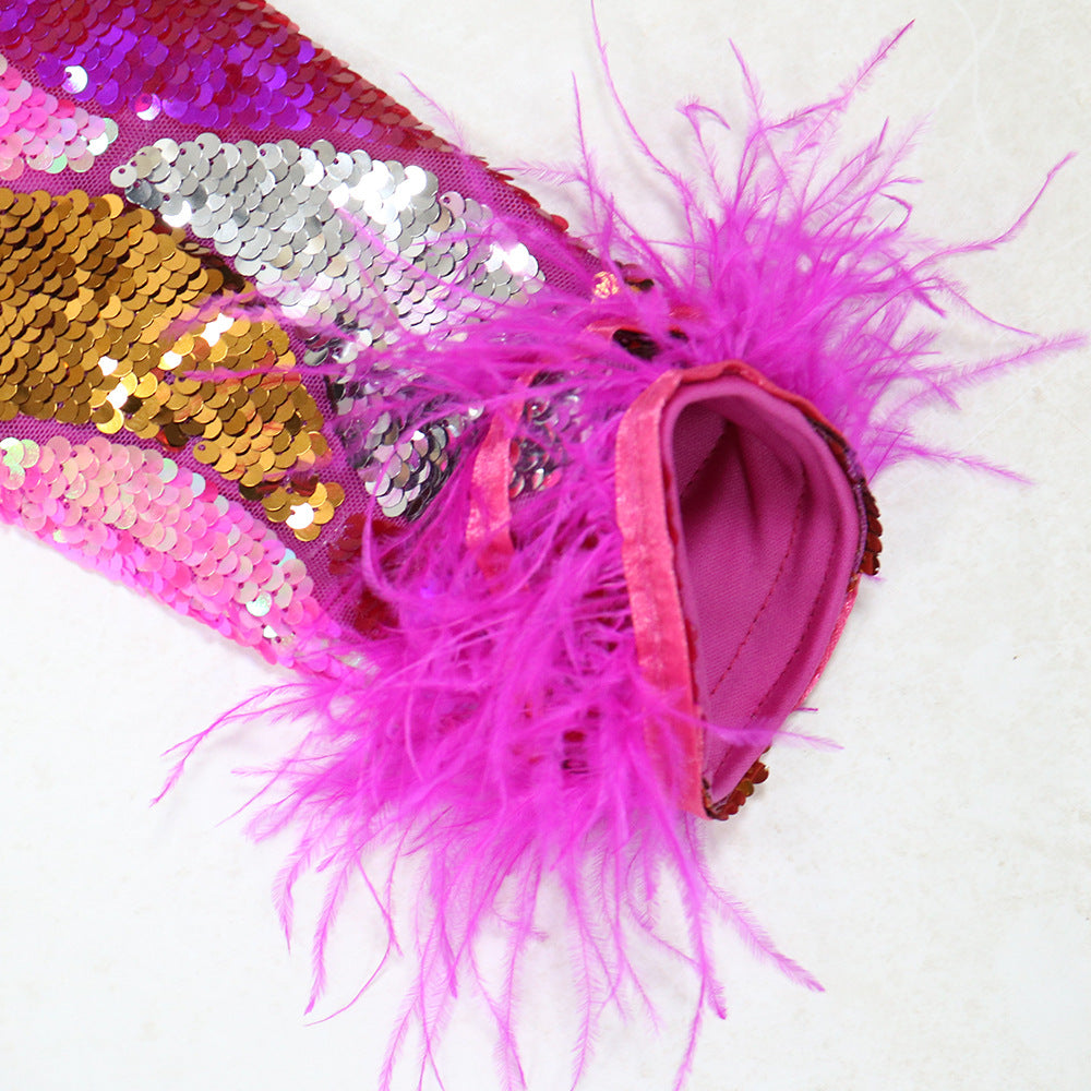 Stylish Sequin Sexy Bodycon Women Party Dress 19