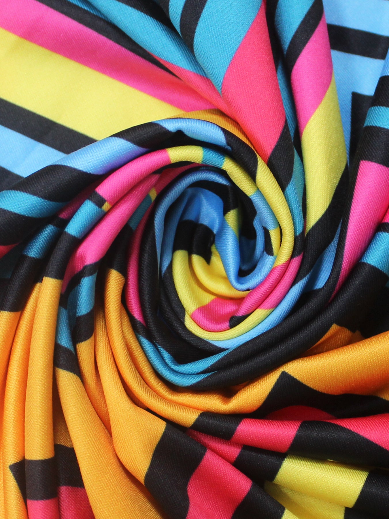 Spring & Autumn Women's Fashion Elegant Wrap V-Neck Half-Sleeve Print Belt Maxi Dress 135