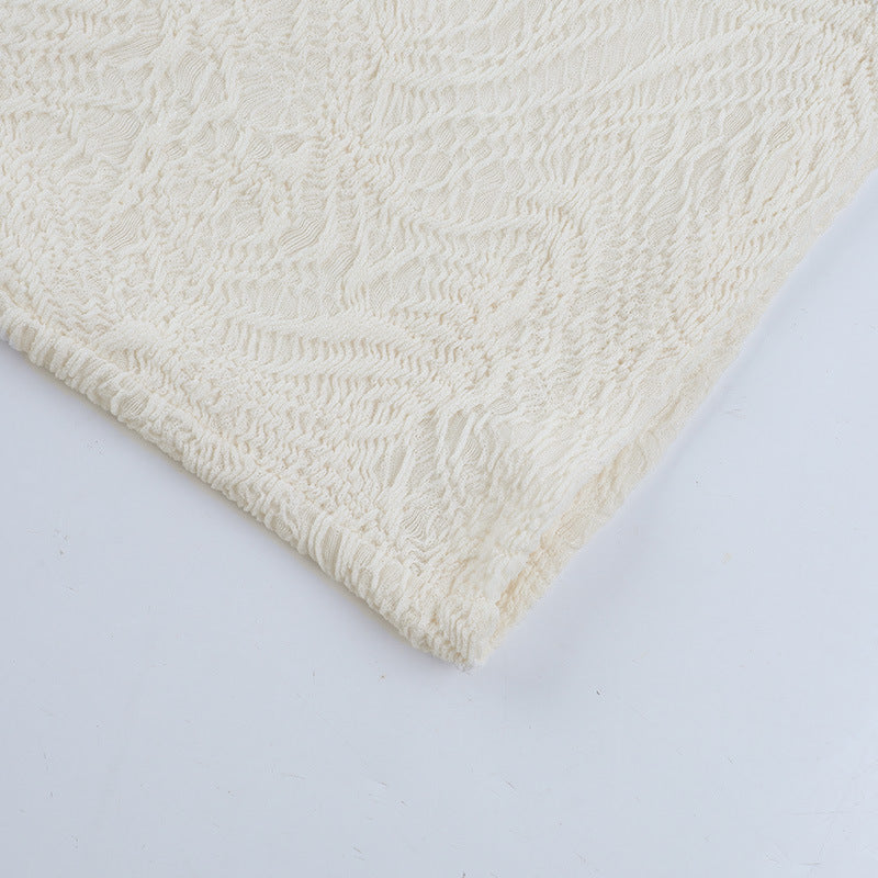 Women Sexy U-Button Off-Shoulder Long Sleeve Bodycon Dress 14