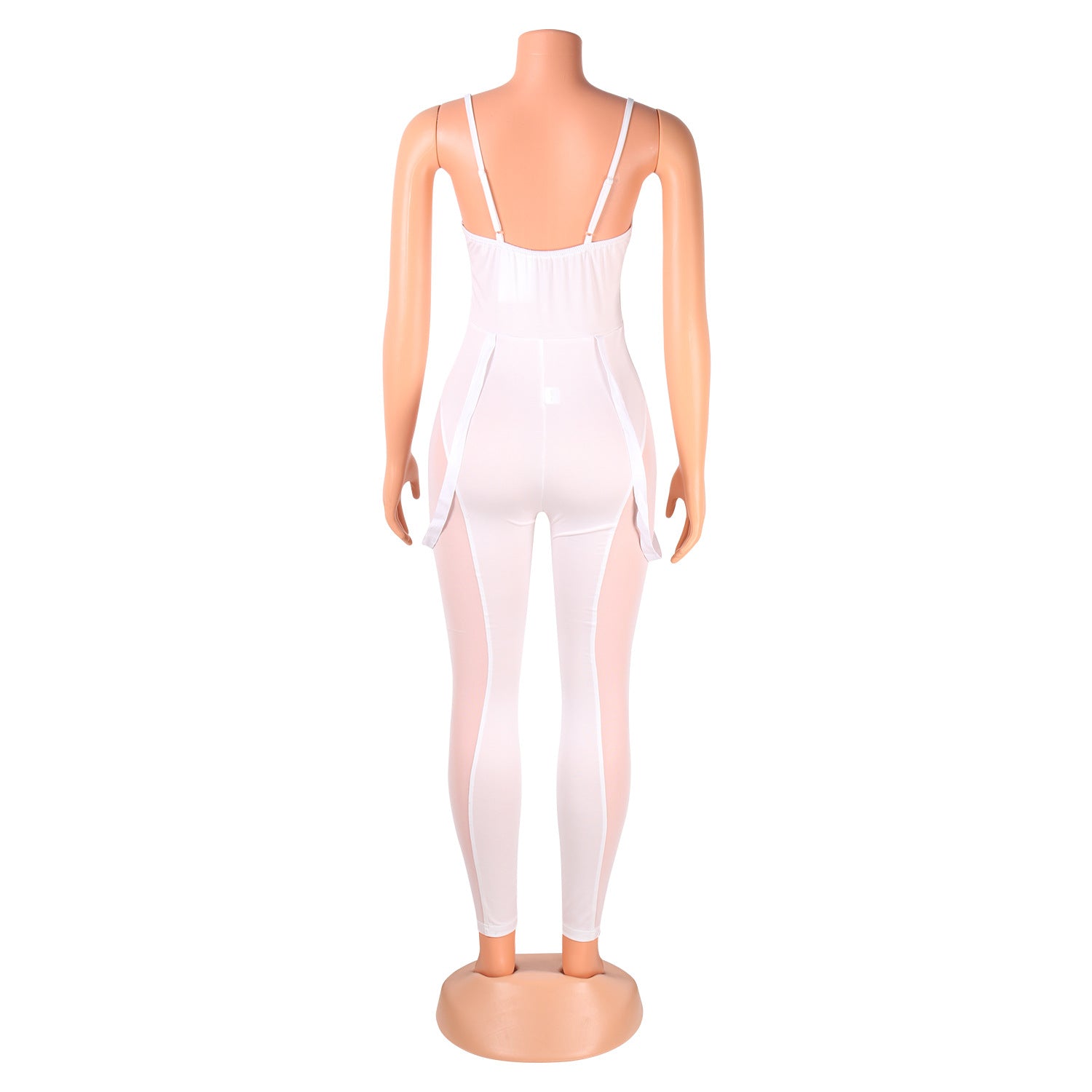 Women Mesh See-Through Sexy Suspender Jumpsuit 19