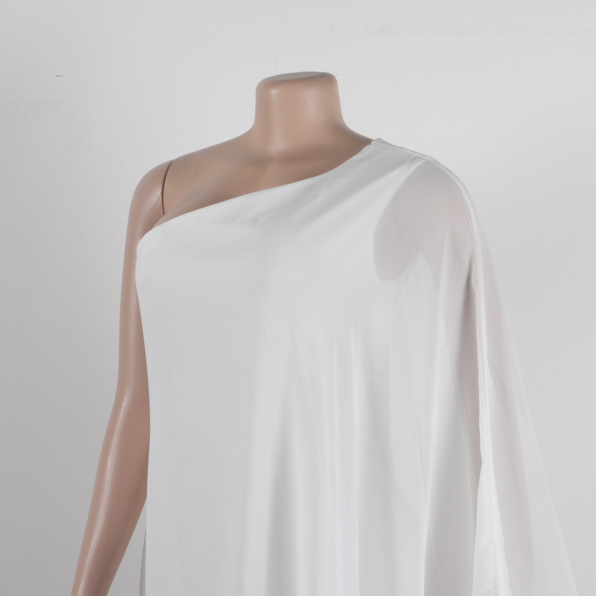 Women Sexy One Shoulder Sleeveless Stretch Jumpsuit 28