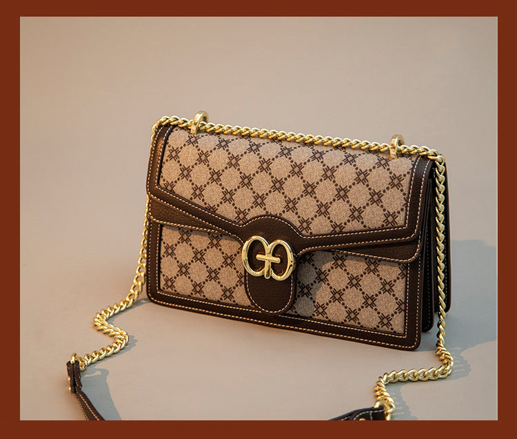 Women's Bag Fashion Classic Versatile Shoulder Messenger Bag Chain Bag Bacchus Bag 11