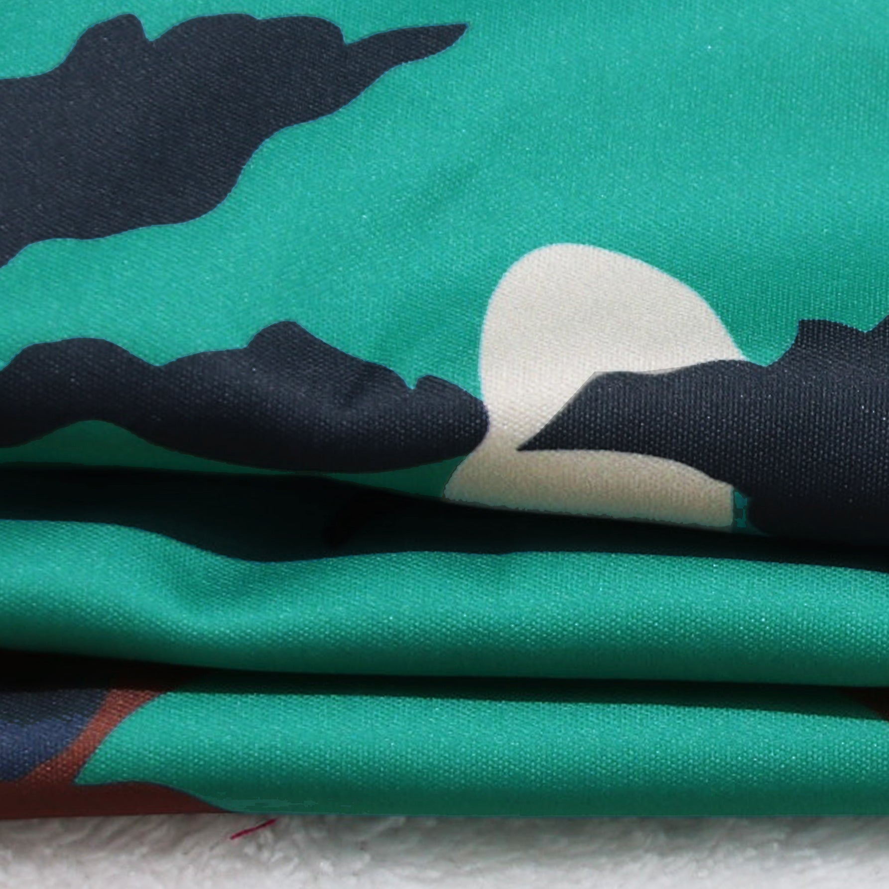 Camouflage Patchwork Bell Bottom Casual Pants 10