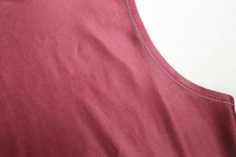 Fashion Printed Sleeveless Slim Long Dress 14