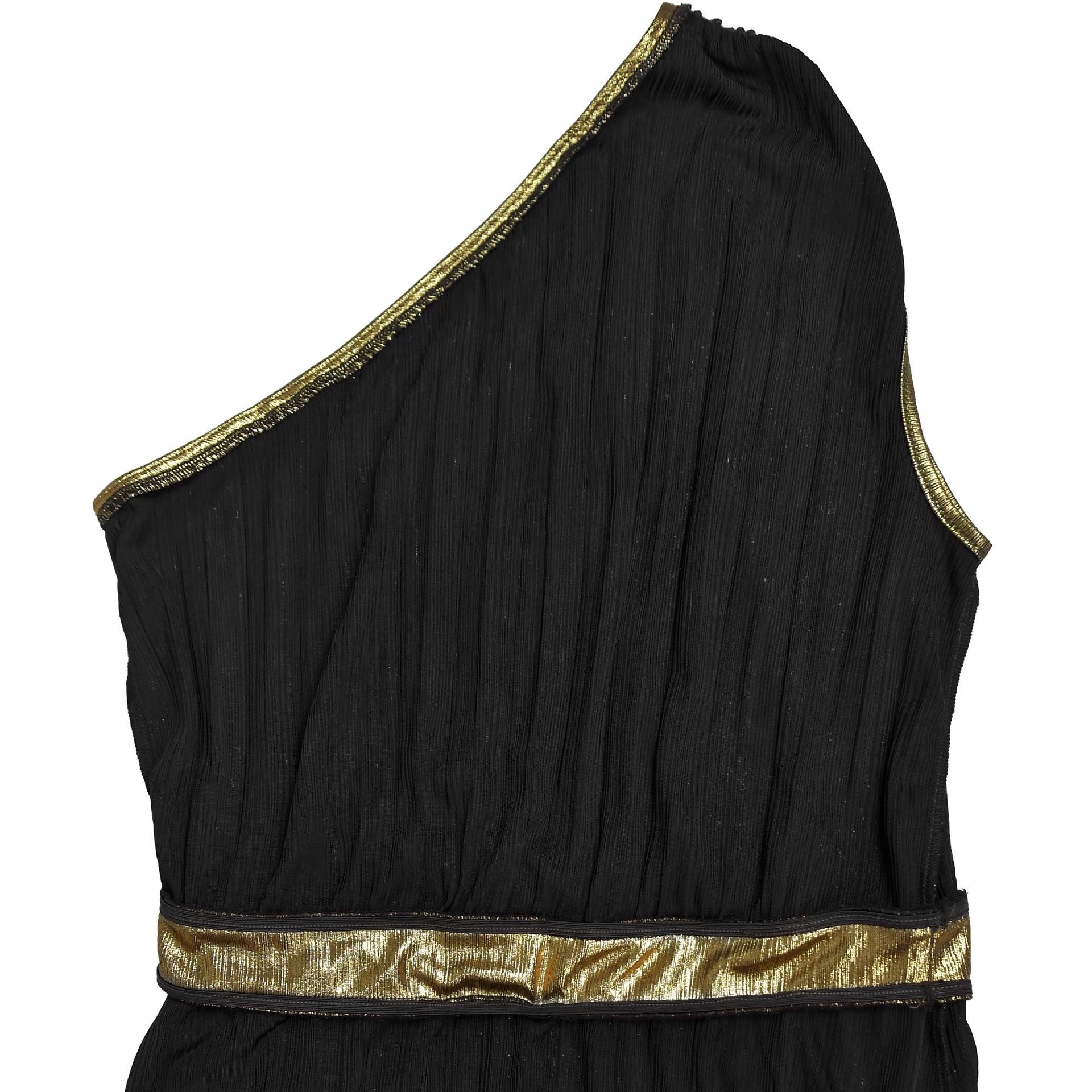 Women Elegant Shiny Slash Shoulder Sleeveless Solid Dress 12