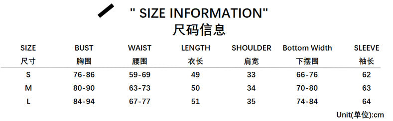 Black & White Contrast Fake Two-Piece Slim Waist Button-Down Long-Sleeve T-Shirt 14