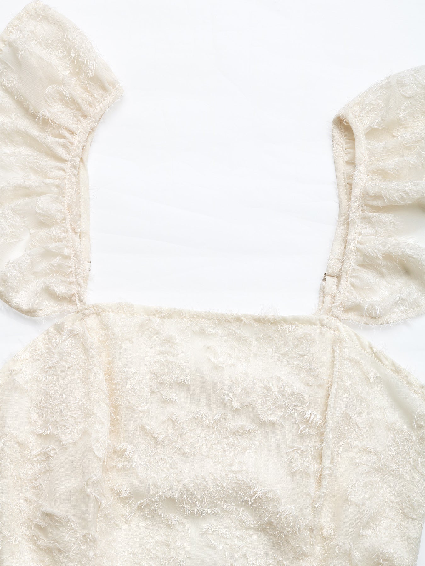 Women Summer Hollow Backless Flying Sleeve Strap Dress 9