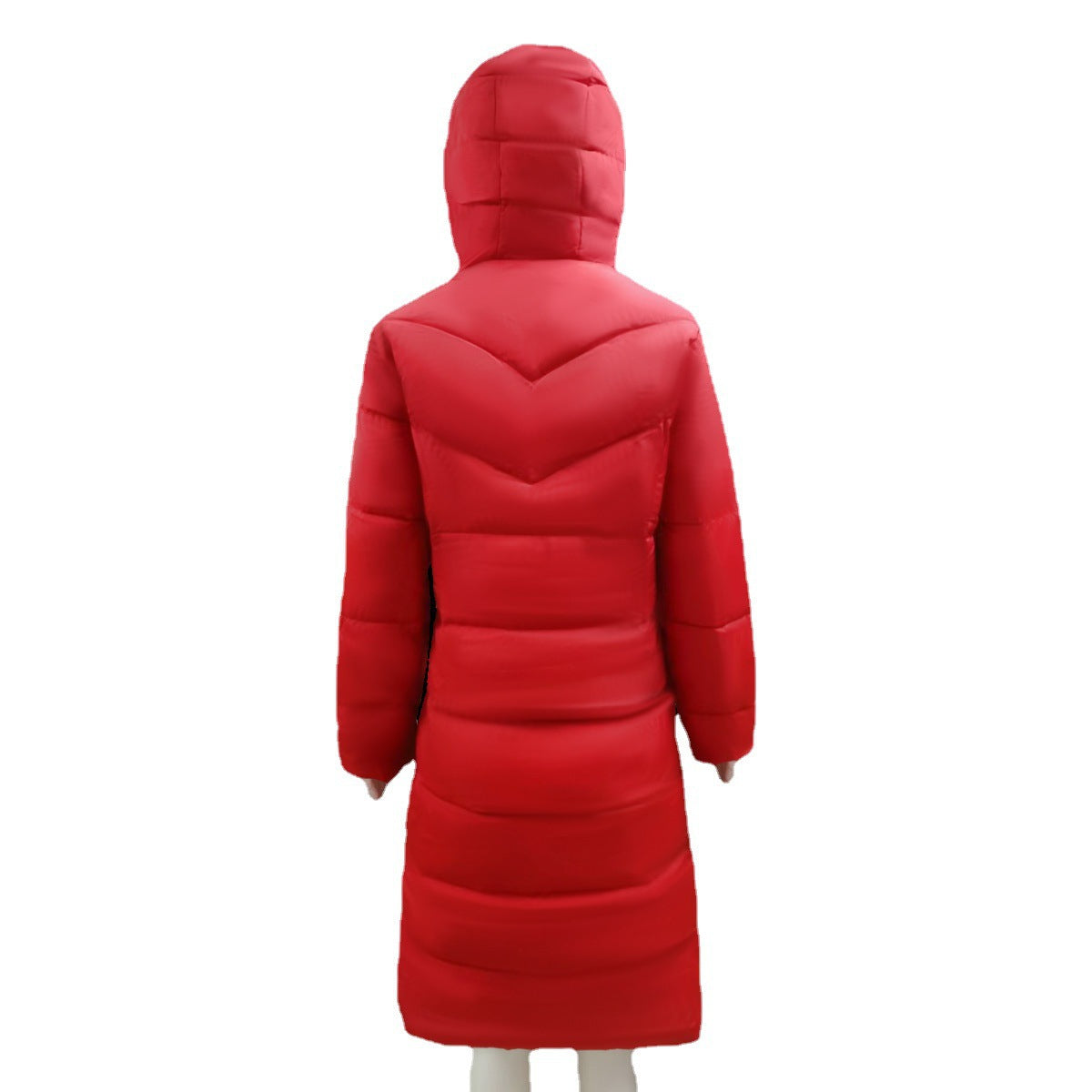 Winter Hooded Women'S Cotton Down Coat Women Long Slim Fit Cotton Padded Jacket Warm Women'S Coat 12