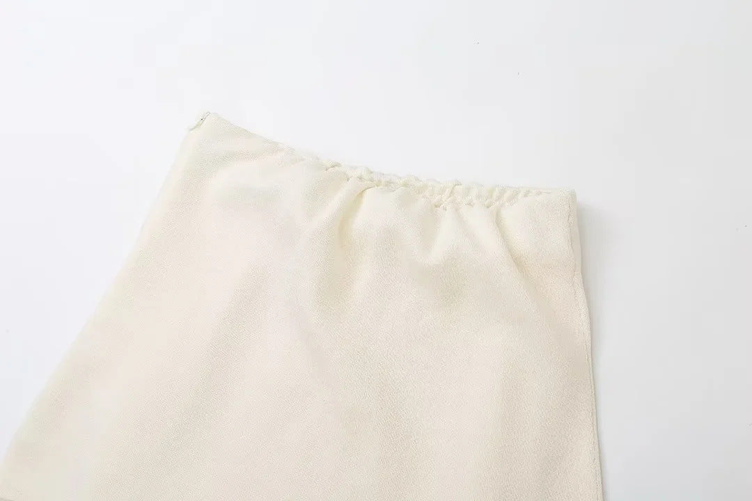 Women casual Knitting Patchwork skirt 18