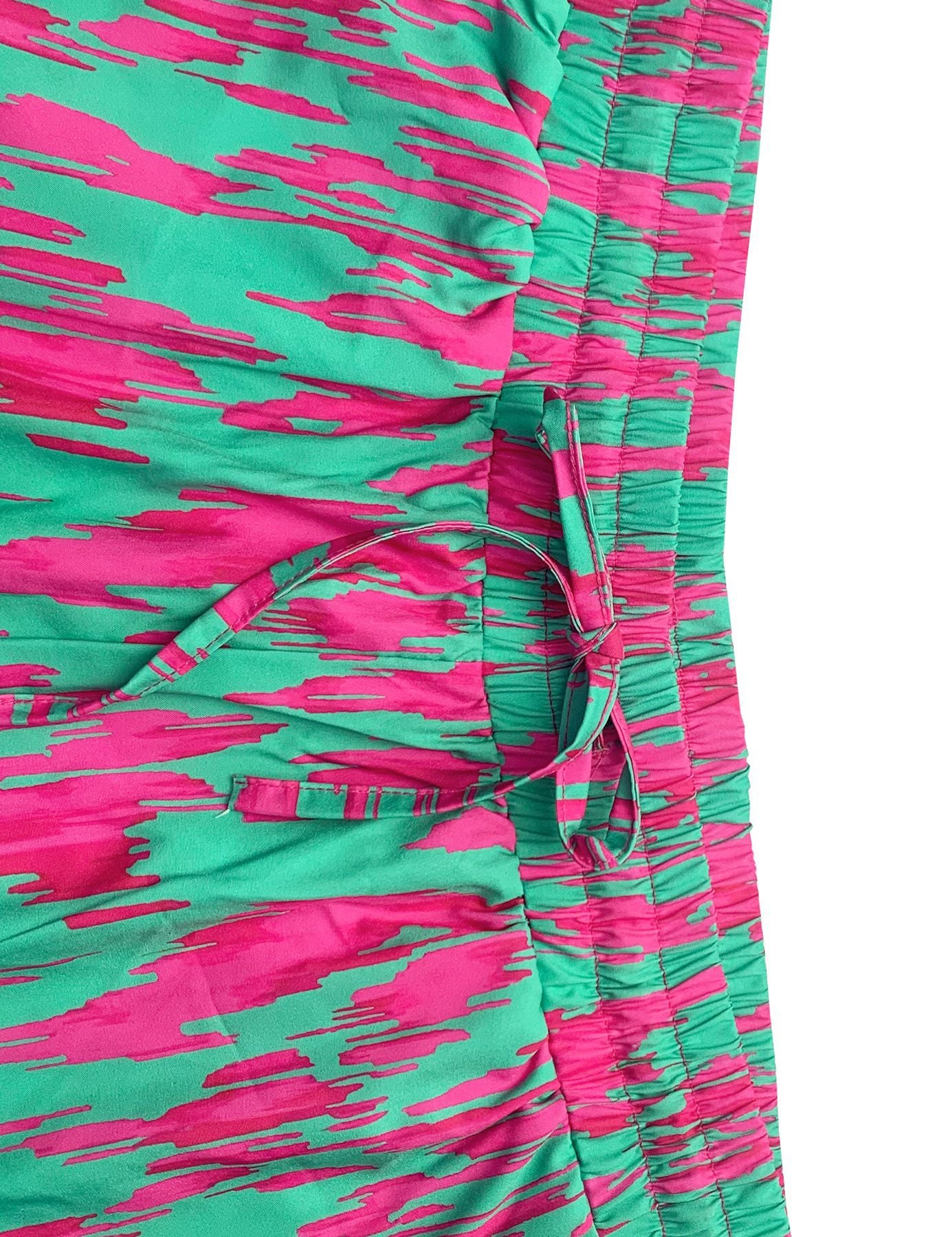 Women's loose Casual straight pants printed Chic elegant trousers 16