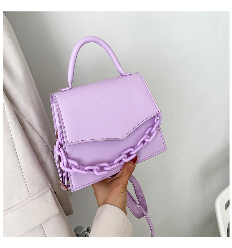 Women Simple Handbag Candy Shoulder Crossbody Bag 69