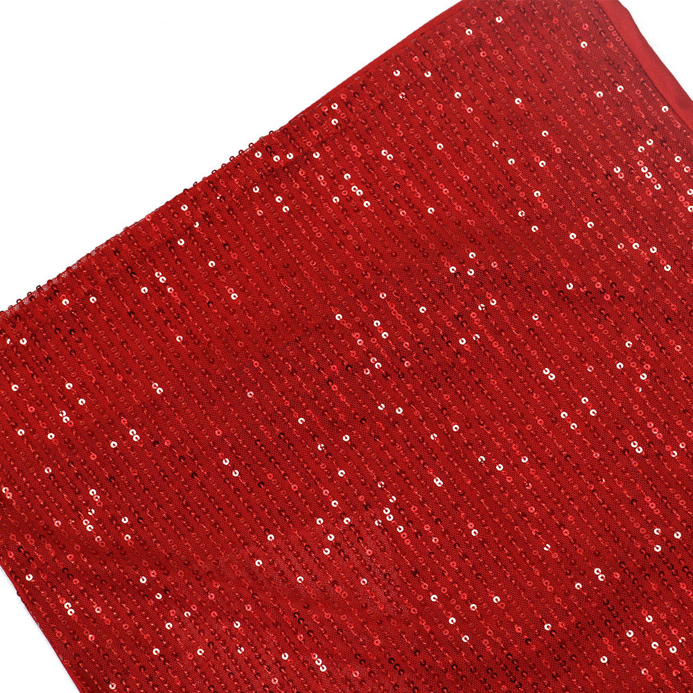 Women's Sexy Deep V See-Through Sequin Long Dress 13