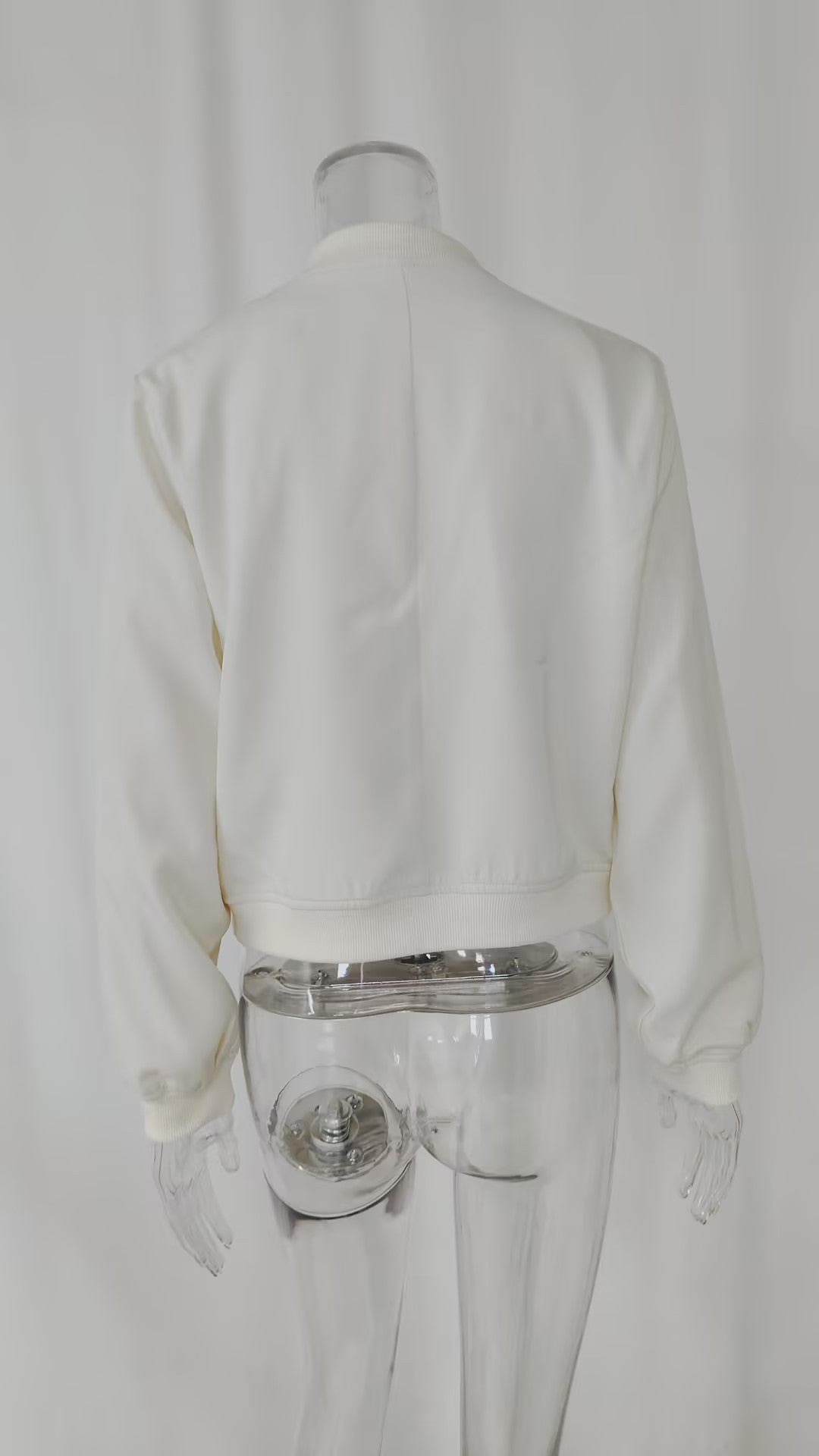 Women Fall Single Breasted Solid Jacket 21