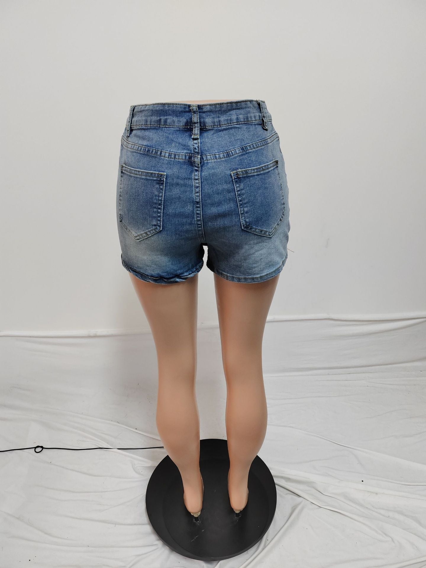 Women Sexy Style Irregular Denim Skirt 8