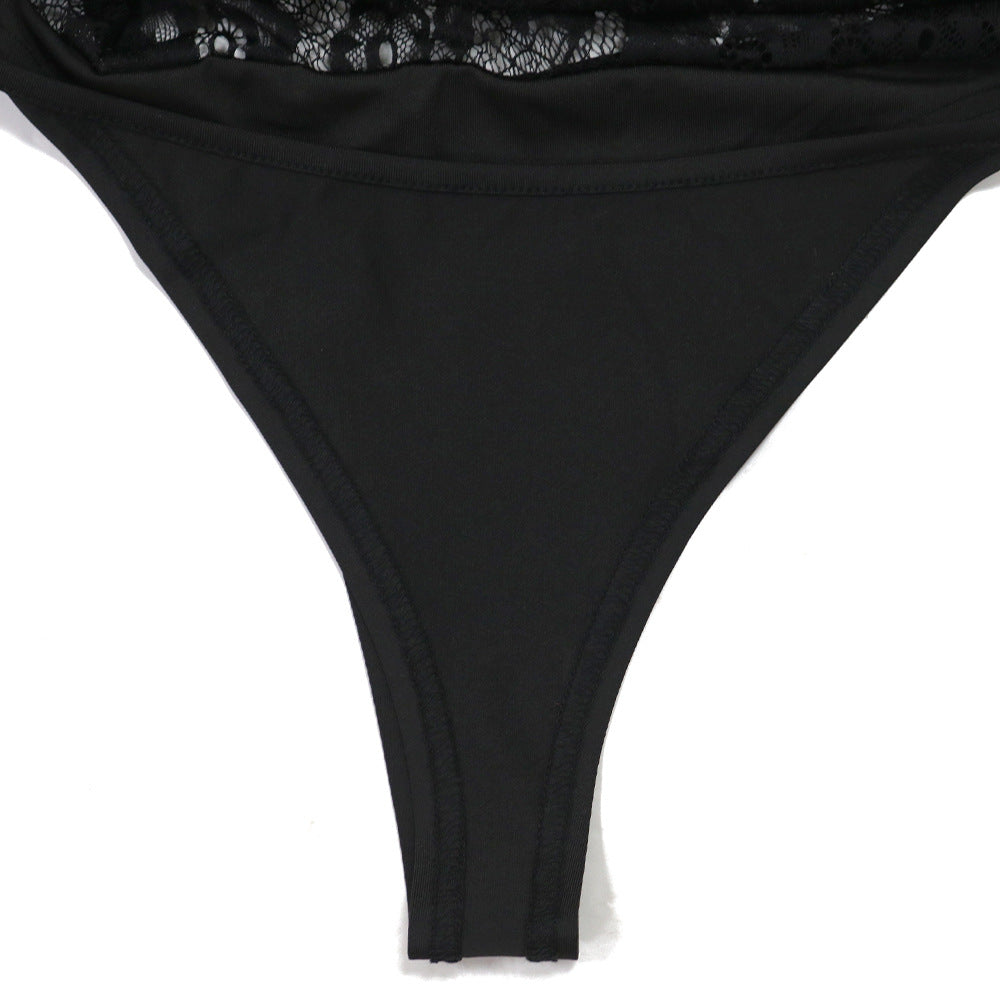 Sexy Fashion Halter Neck See Through Lace Low Back Slim Nightclub Long Dress 12