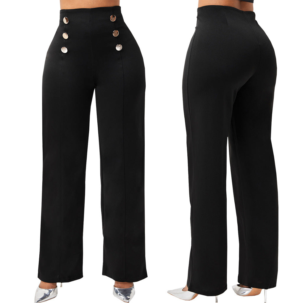 Sexy Fashion Solid Color Ladies One Piece Pants