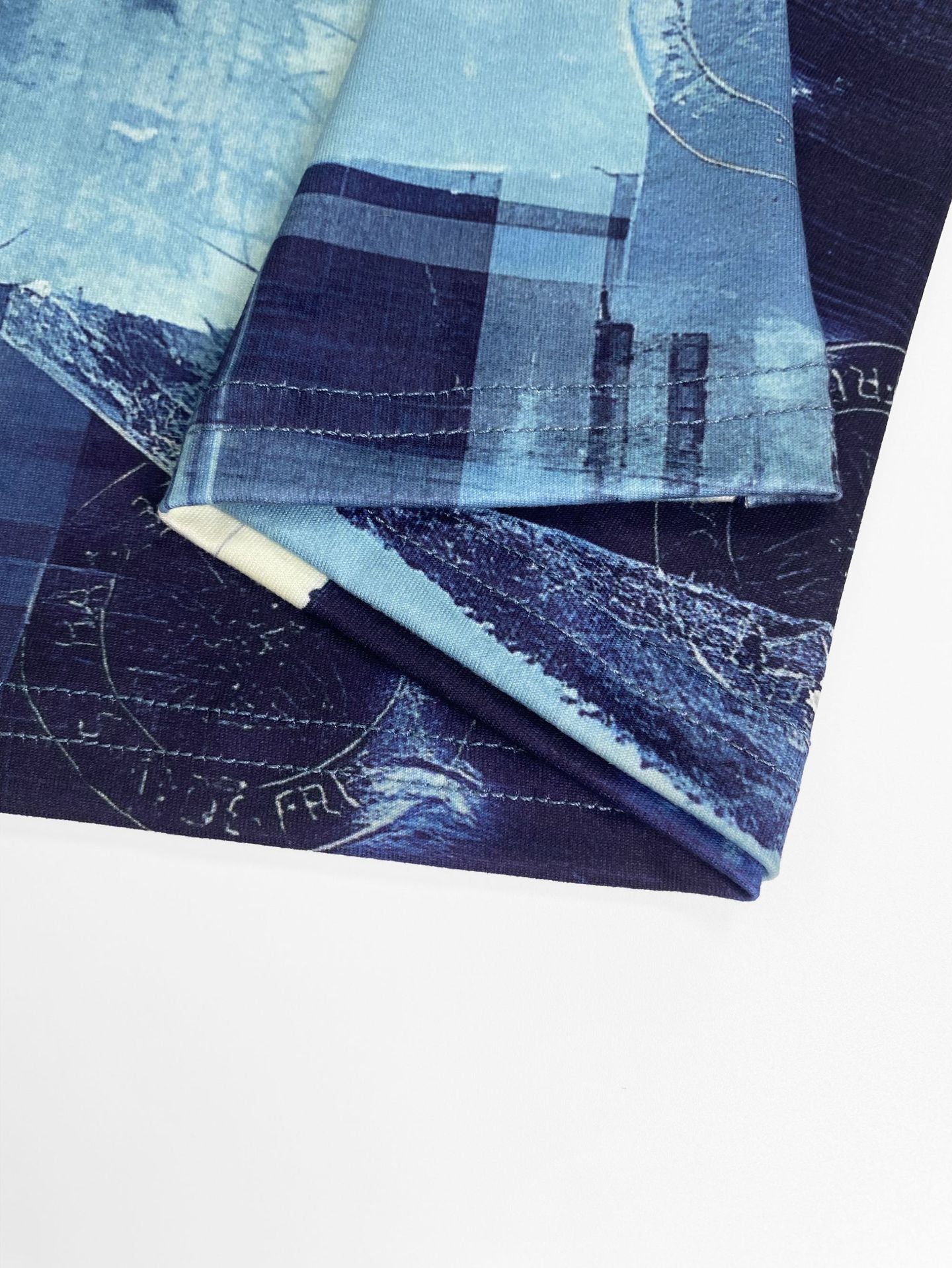 Plus Size Women Printed V-Neck Dress 12