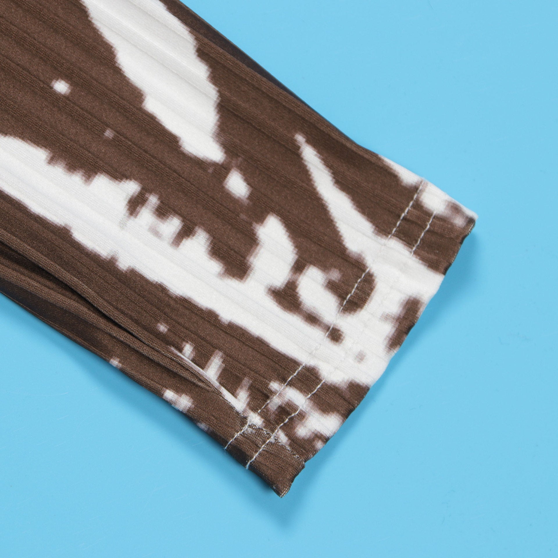 Sexy Printed Back Slit Tight Fitting Bodycon Dress 41