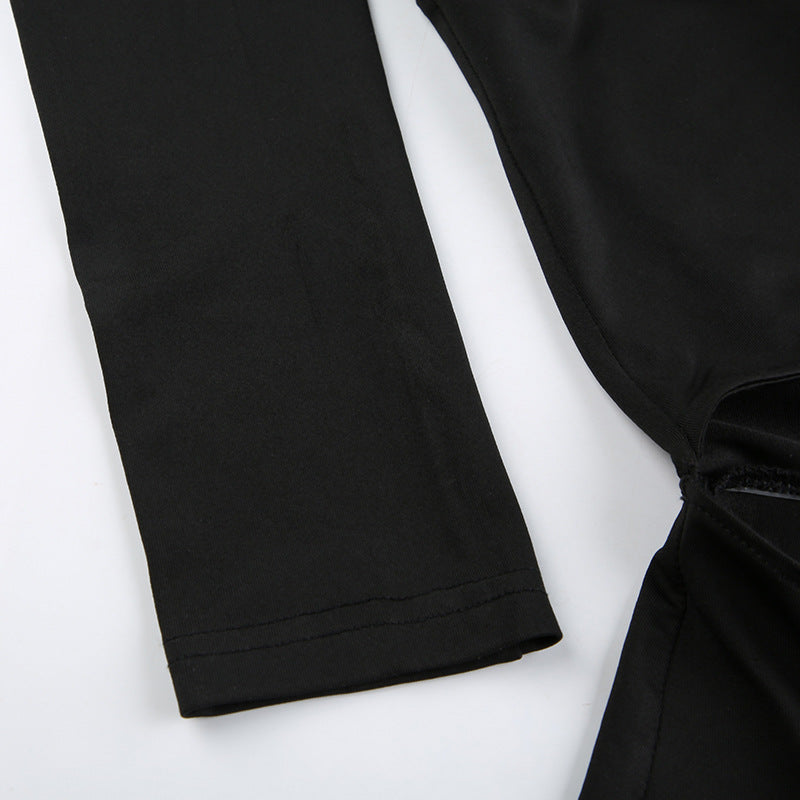 Women Casual Solid Hooded Long Sleeve Knot Jumpsuit 17