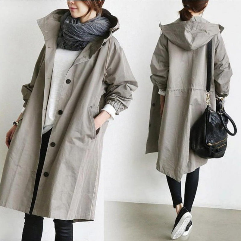 Women Casual Long Sleeve Jacket Windbreaker