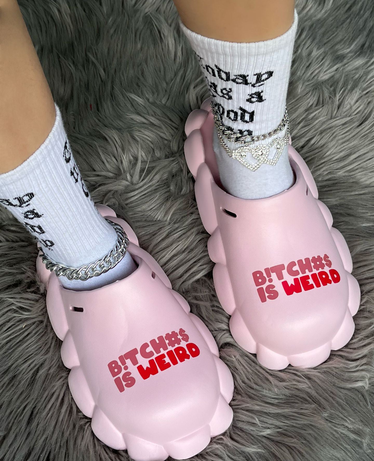 Spring and summer women's shoes Baotou sandals and slippers couple eva waterproof half slippers women Slippers