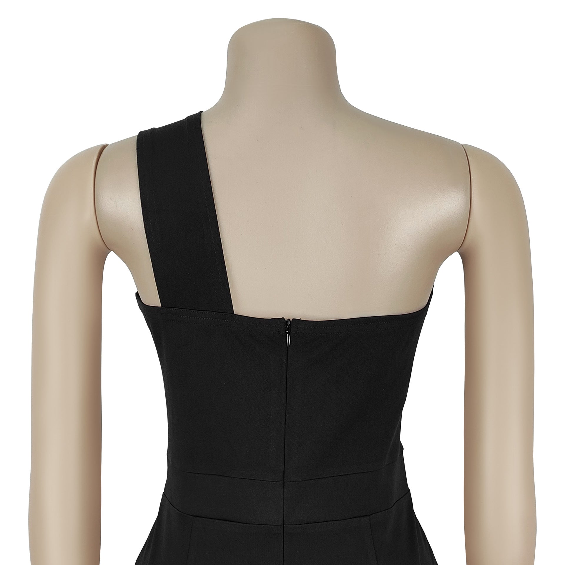 Women Summer Elegant Slash Shoulder Jumpsuit 14