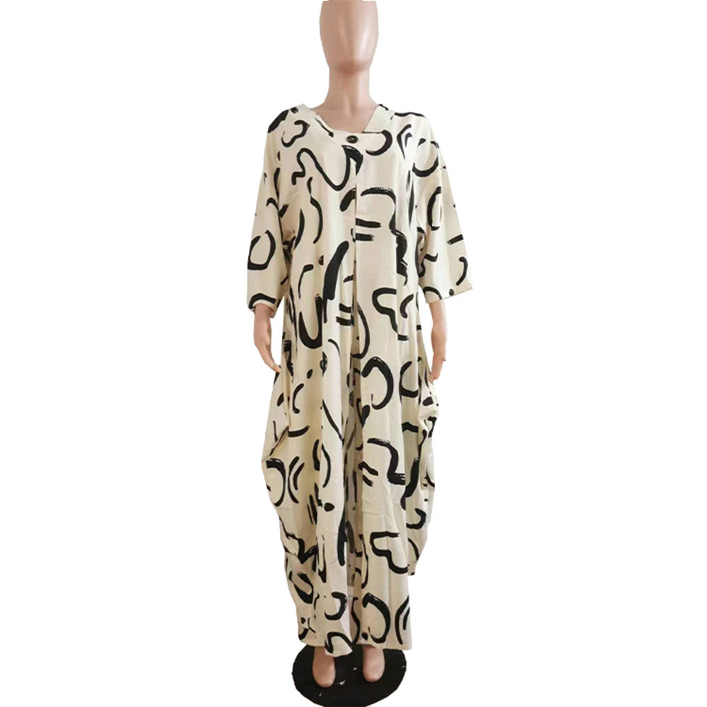 Women'S Spring Summer Letter Print V-Neck Long-Sleeve Top Suit For Women 11